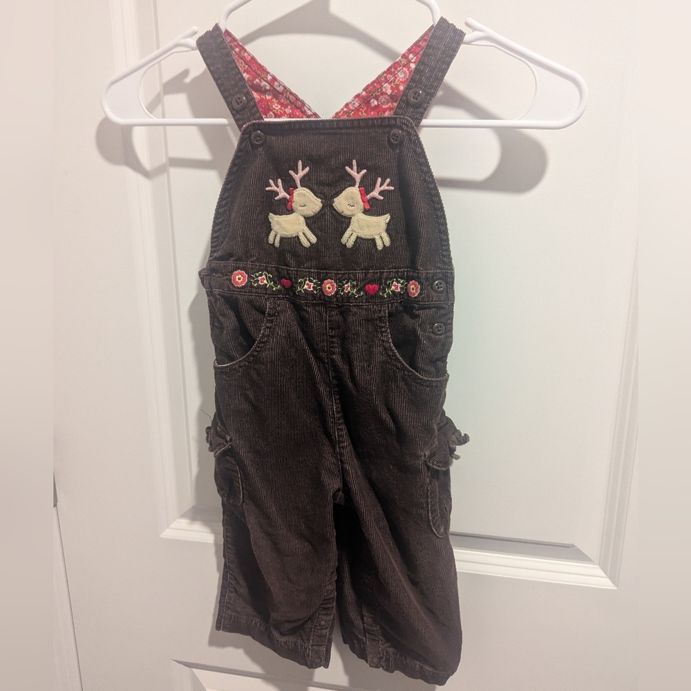 Gymboree Brown Overalls with Classic Design